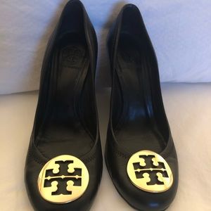 Tory Burch Black Wedge